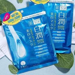 Mặt Nạ Hada Labo Shirojyun Whitening Dưỡng Sáng Da 7 Miếng