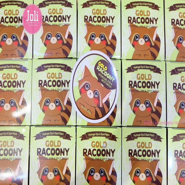 Mặt Nạ Dưỡng Mắt Cải Thiện Độ Đàn Hồi Secret Key Gold Racoony Hydrogel Eye Spot Patch