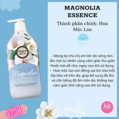 Sữa Tắm Happy Bath Hương Nước Hoa Perfume Body Wash 900g