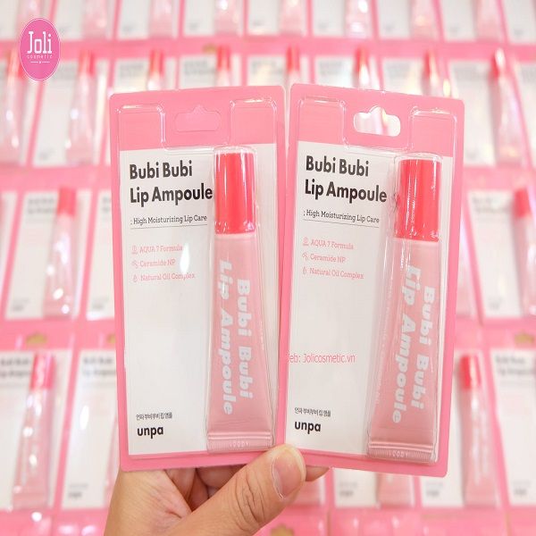 Son Dưỡng Dưỡng Ẩm Cho Môi Căng Mọng Unpa Bubi Bubi Lip Ampule 10g