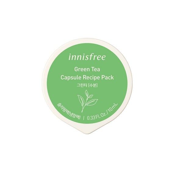 Mặt Nạ Ngủ Innisfree Green Tea Capsule Recipe Pack 10ml