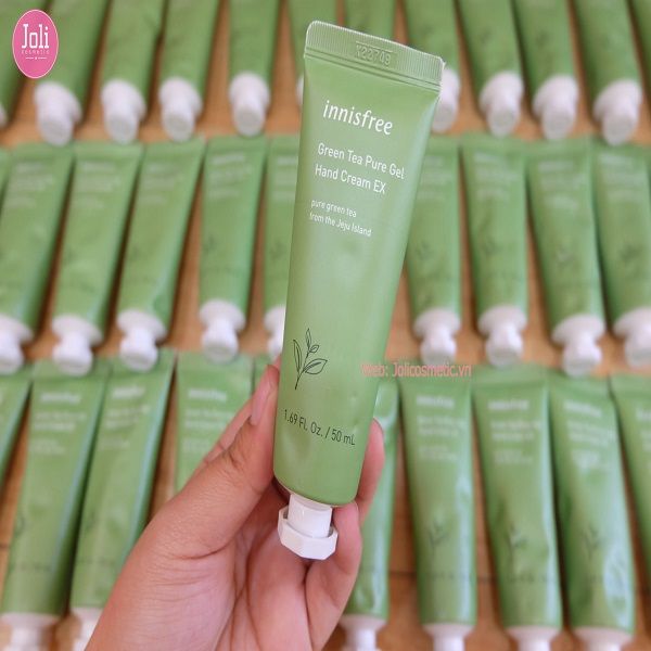 Kem Dưỡng Tay Innisfree Green Tea Pure Gel Hand Cream EX 50ml