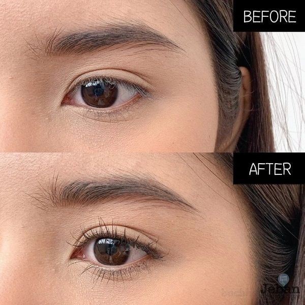 Mascara 2 Đầu Browit by Nongchat 2 in 1 Universal Mascara and Eyeliner #Jet Black