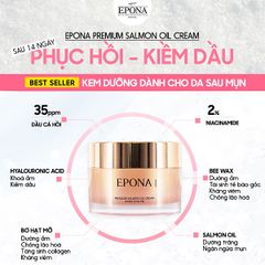Kem Dưỡng Làm Sáng Da Chiết Xuất Cá Hồi Epona Premium Salmon Oil Cream 50ml