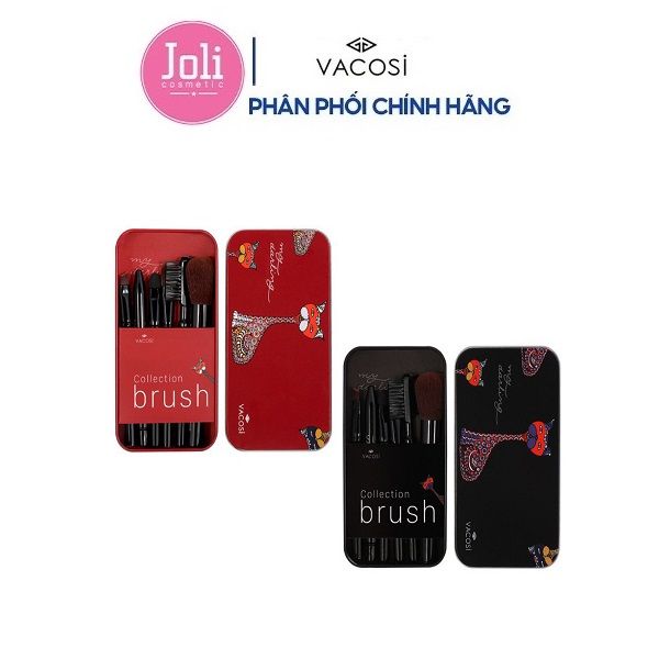 Hộp Cọ Du Lịch Vacosi My Darling 6 Cây BC23 My Darling Travel Brush Set