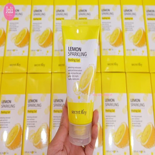 Tẩy Tế Bào Chết Secret Key Lemon Sparkling Peeling Gel 120ml