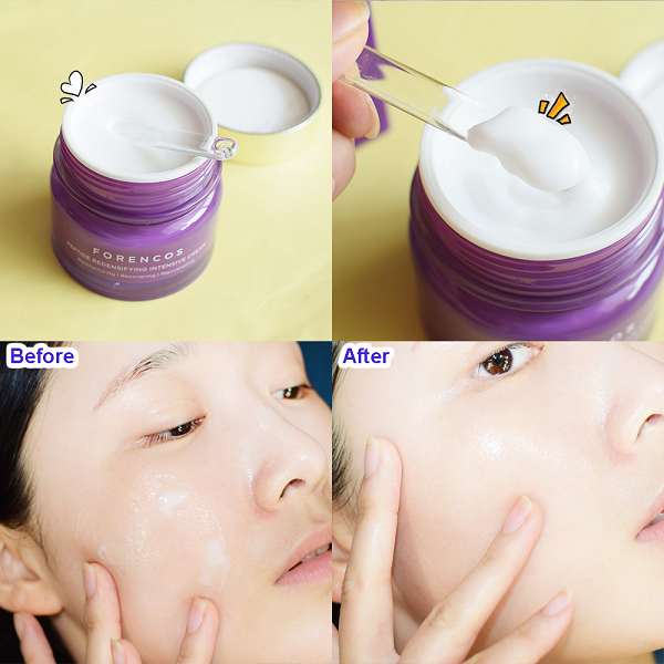 Kem Dưỡng Trắng Da Ban Đêm Forencos Peptide Redensifying Intensive Cream