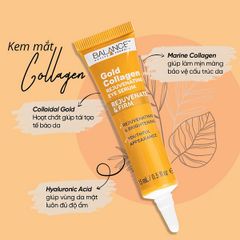 Tinh Chất Dưỡng Da Vùng Mắt Ngừa Lão Hóa Balance Active Formula Gold+Collagen Rejuvenating Eye Serum 15ml