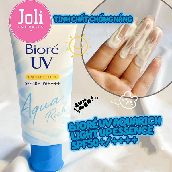 Tinh Chất Chống Nắng Bioré UV Aqua Rich Light Up Essence SPF50+ PA++++ 70g