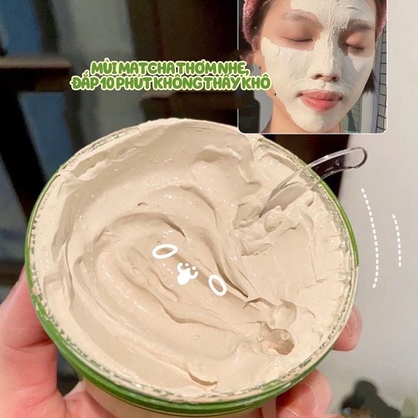 Mặt Nạ Đất Sét Làm Sạch Se Khít Lỗ Chân Lông Some By Mi Super Matcha Pore Clean Clay Mask 100g