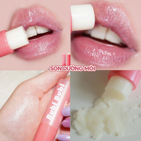 Son Dưỡng Môi Dưỡng Ẩm Cho Môi Unpa Bubi Bubi Butter Lip Balm 3.8g