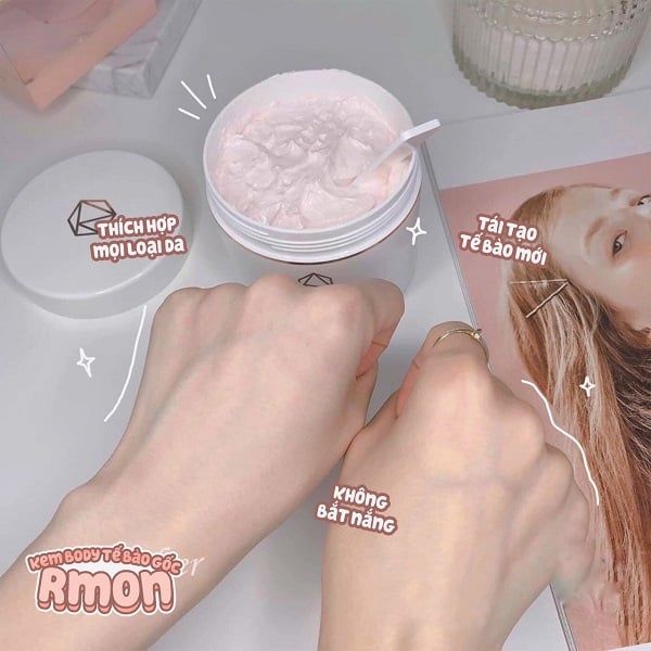 Kem Dưỡng Trắng Da Tế Bào Gốc Rmon White Label Dia Whitening Cream