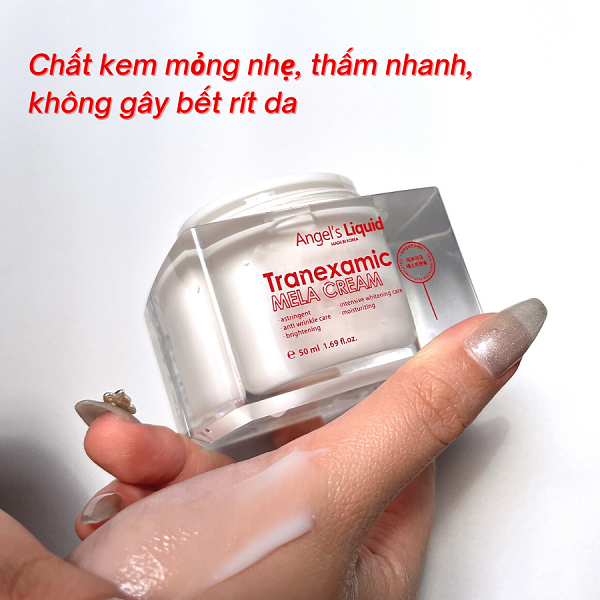 Kem Dưỡng Mờ Nám Chuyên Sâu Angel's Liquid Tranexamic Mela Cream 50ml