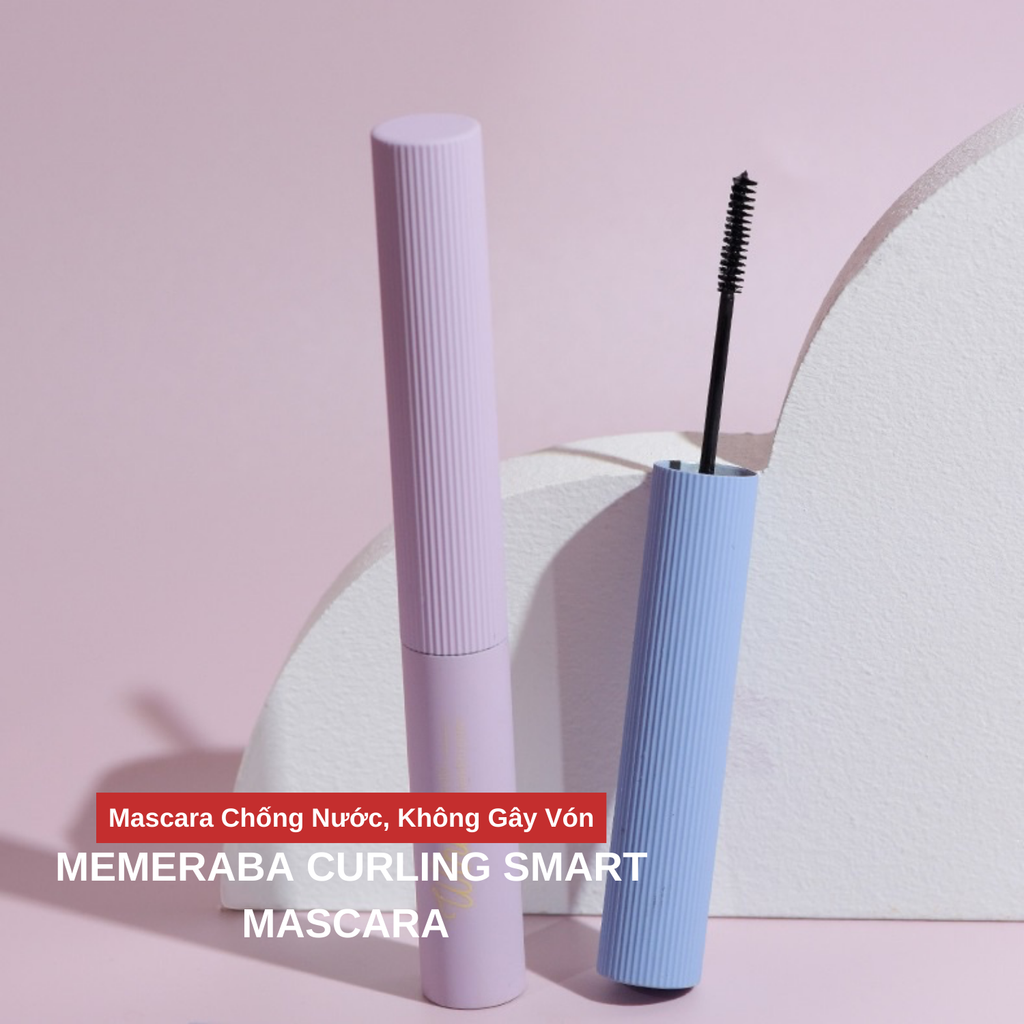 Chuốt Mi Làm Dày Mi Cong Mi Memeraba Curling Smart Mascara 3g