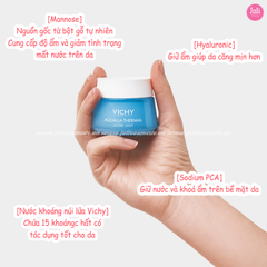 Kem Dưỡng Ẩm Cấp Nước Cho Da Khô Vichy Aqualia Thermal Cream-Light 50ml