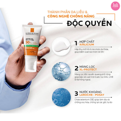 Kem Chống Nắng Cho Da Dầu La Roche-Posay Anthelios UVMune 400 Gel-Cream SPF50+ 50ml