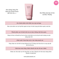 Kem Chống Nắng Giảm Dầu Giúp Da Sáng The Saem Pink Sun Cream EX SPF50 PA++++ 50g