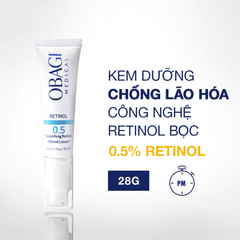 Kem Dưỡng Ẩm Giảm Nếp Nhăn Obagi Retinol 0.5 Smoothing 28g