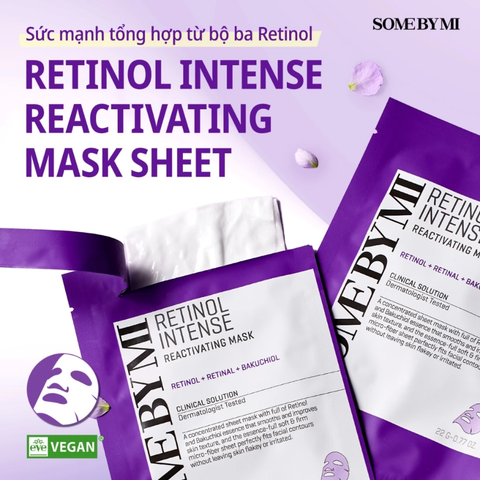 Mặt Nạ Chống Lão Hóa Some By Mi Retinol Intense Reactivating Mask 22g