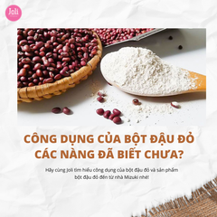 Bột Đậu Đỏ Nguyên Chất Xay Mịn Ủ Trắng Da Mizuki 100g