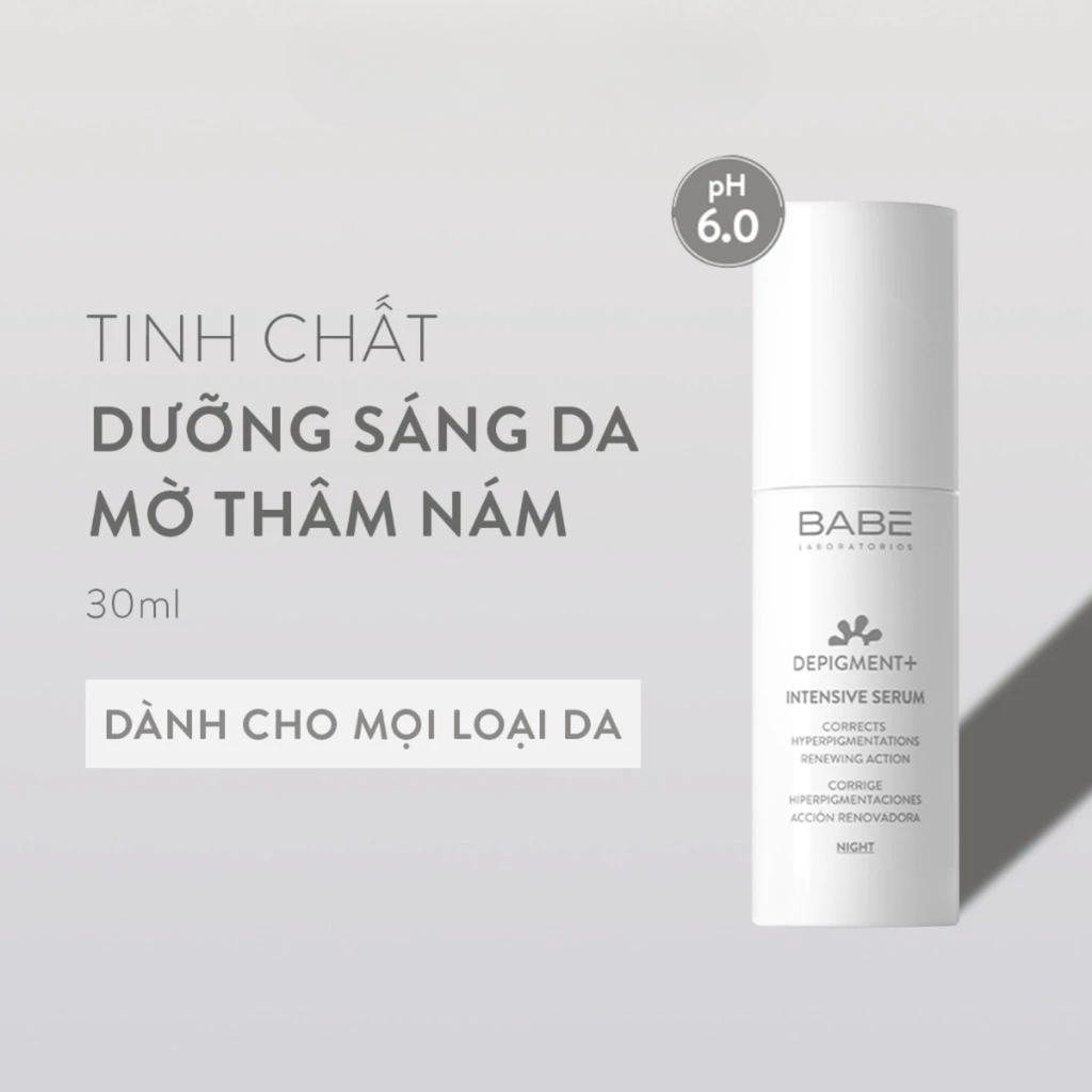 Tinh Chất Dưỡng Sáng Giảm Thâm Nám Laboratorios Babe Depigment+ Intensive Serum 30ml