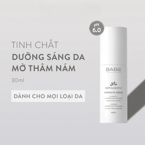 Tinh Chất Dưỡng Sáng Làm Mờ Vết Thâm Nám Laboratorios Babe Depigment+ Intensive Serum 30ml