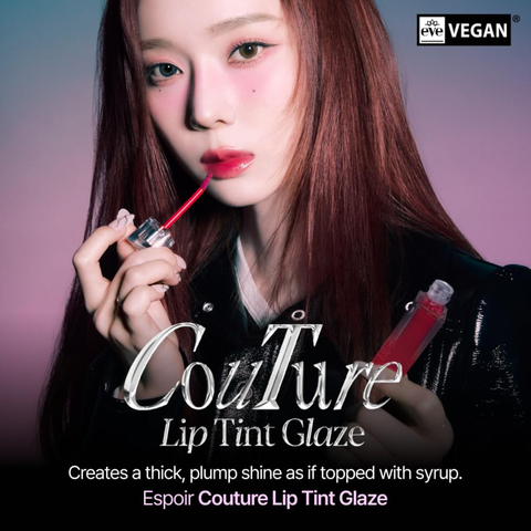 Set Son Tint Bóng Espoir Couture Lip Tint Glaze 5.5g + Tặng Son Espoir Couture Lip Gloss 2g