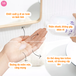 Nước Hoa Hồng Chiết Xuất Ý Dĩ Làm Sáng Da Hatomugi Lotion