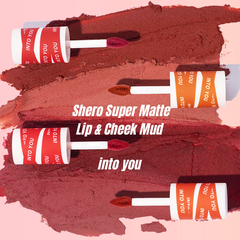 Son Môi Và Má Hồng Into You Shero Super Matte Lip & Cheek Mud 2g