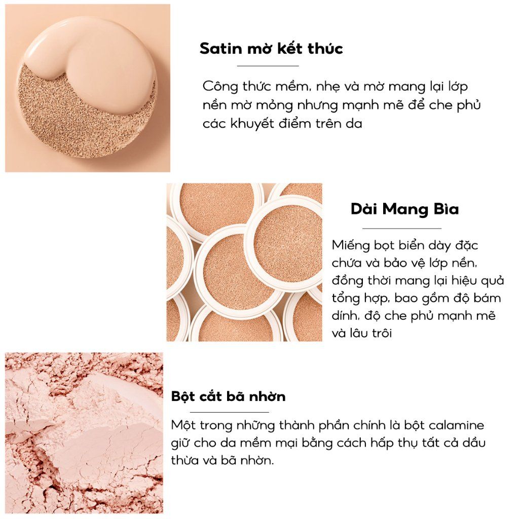 Phấn Nước Kiềm Dầu LIME Real Cover Pink Cushion SPF 50+/PA+++