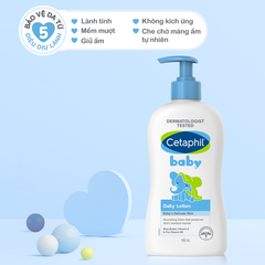 Sữa Dưỡng Ẩm Da Hàng Ngày Cho Bé Cetaphil Baby Daily Lotion 400ml