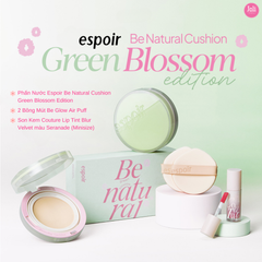 Phấn Nước Espoir Be Natural Cushion Green Blossom Edition SPF50 PA++++ 14g