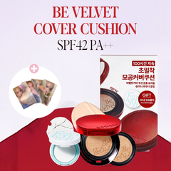 Phấn Nước Che Phủ Espoir Be Velvet Cover Cushion SPF42 PA++ 13g (Tặng Lõi Refill + Phấn phủ mini 3g)