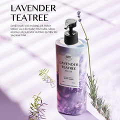 Sữa Tắm Happy Bath Flower Therapy Body Wash Lavender & Tea Tree 760g