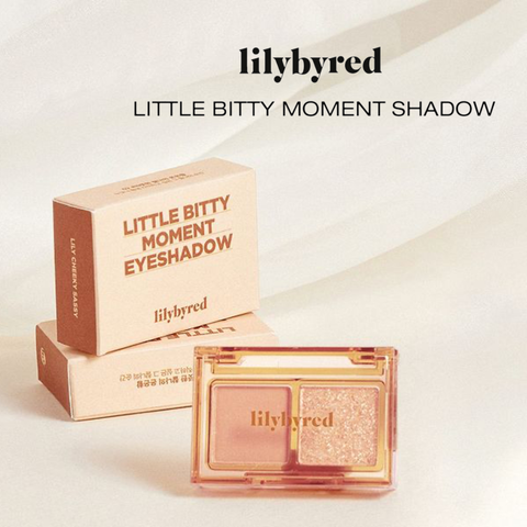 Bảng Phấn Mắt 2 Màu Lilybyred Little Bitty Moment Eyeshadow 1.6g
