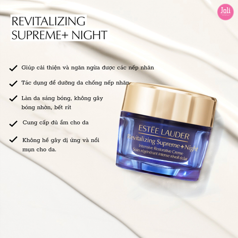 Kem Dưỡng Ngăn Ngừa Lão Hóa Làm Săn Chắc Da Ban Đêm Estee Lauder Revitalizing Supreme + Night 50ml