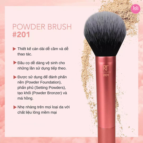 Cọ Phấn Phủ Real Techniques RT201 Powder Bronzer Brush