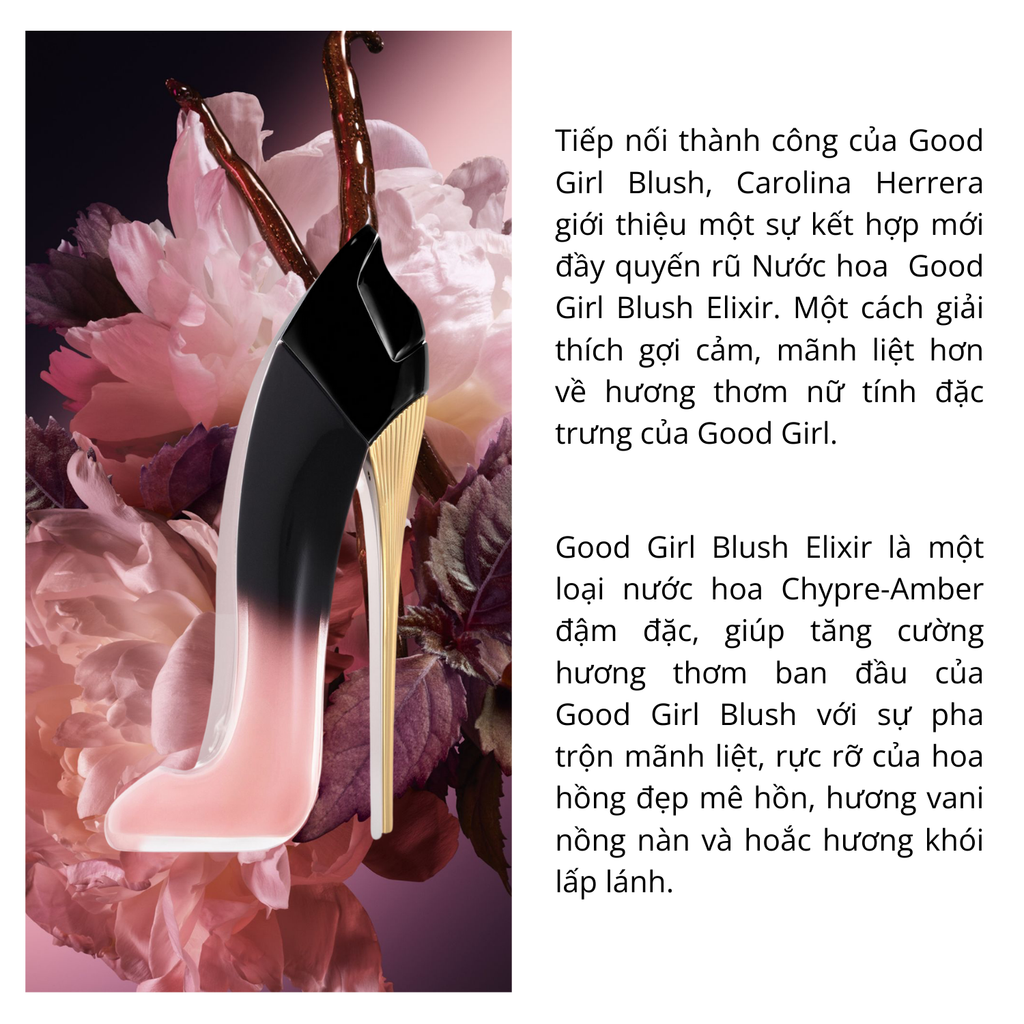 Nước Hoa Nữ Carolina Herrera Good Girl Blush EDP Elixir 7ml