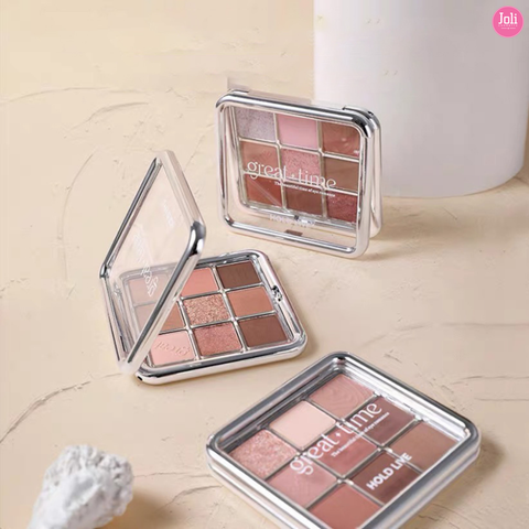 Phấn Mắt 9 Ô Hold Live Simple Specular Light Eyeshadow Palette 12.6g