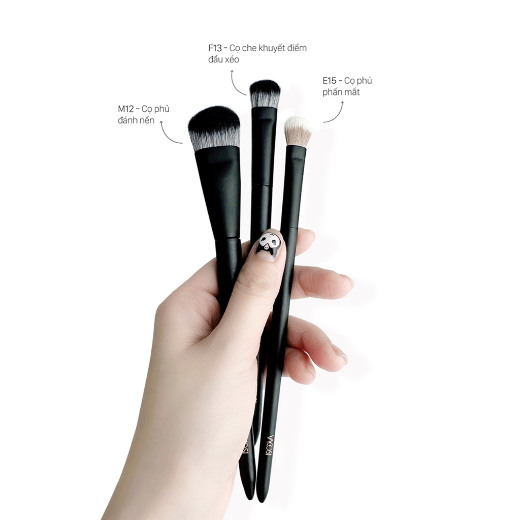 Cọ Che Khuyết Điểm & Tạo Khối Đầu Xéo Vacosi F13 Finger Concealer Brush