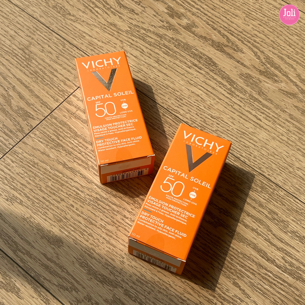 Kem Chống Nắng Cho Da Dầu Vichy Ideal Soleil Mattifying Face Fluid Dry Touch SPF50+ 50ml