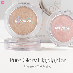 Phấn Bắt Sáng Peripera Pure Glory Highlighter Set (Tặng kèm cọ)