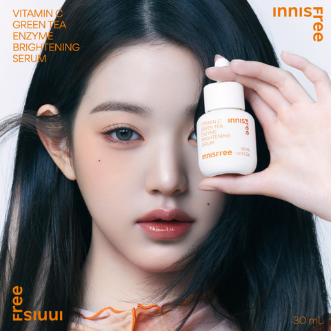 Tinh Chất Dưỡng Sáng Da innisfree Vitamin C Green Tea Enzyme Brightening Serum 30ml