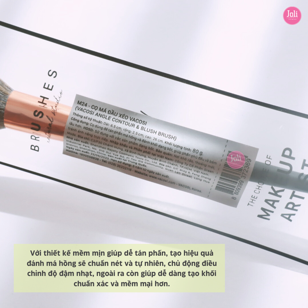 Cọ Má Đầu Xéo Vacosi Angle Contour Blush M24