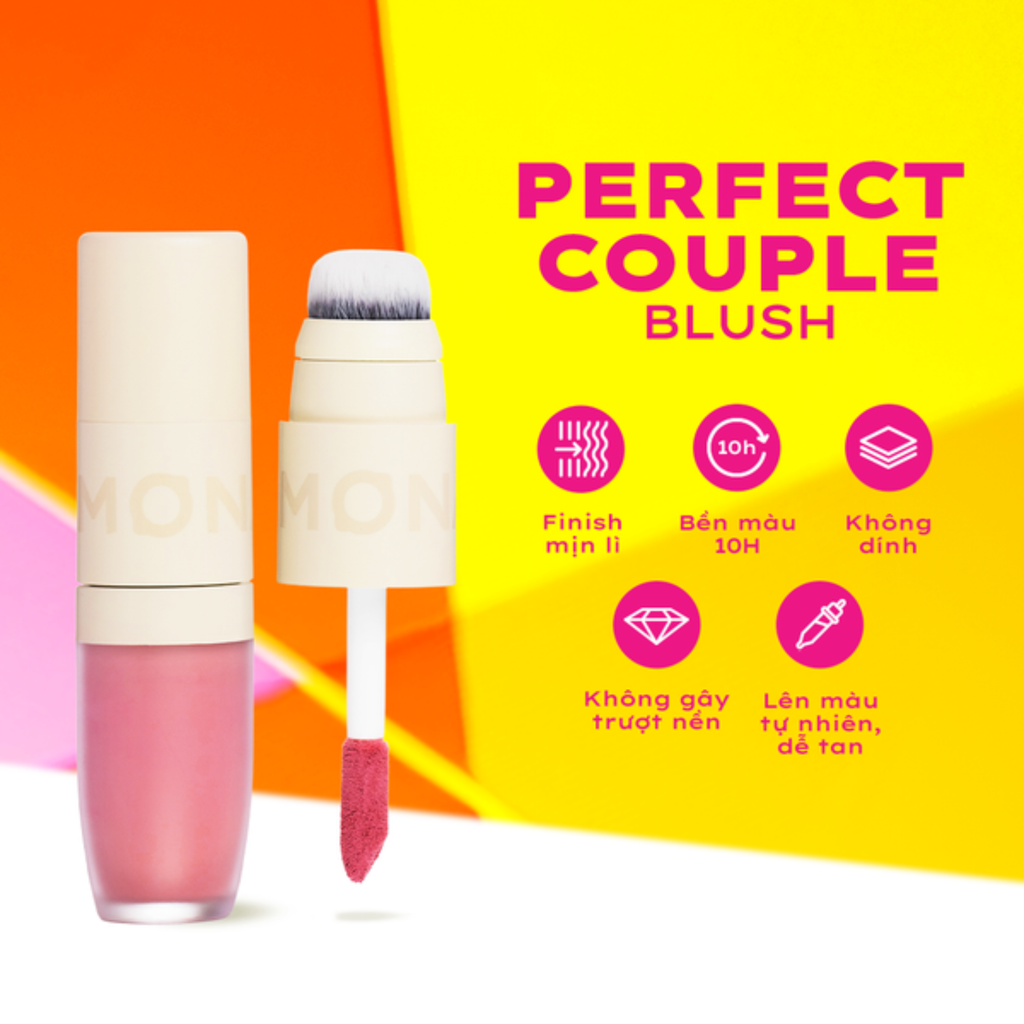 Má Hồng Dạng Kem Mịn Lì 2 Đầu Lemonade Perfect Couple Blush 5 Years