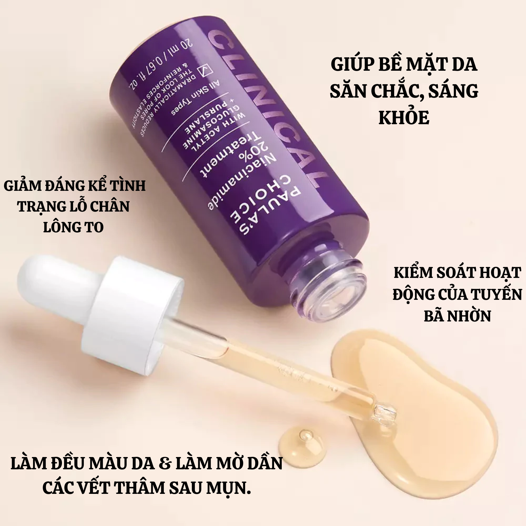 Tinh Chất Se Khít Lỗ Chân Lông Paula's Choice Clinical Niacinamide 20% Treatment 20mlTinh Chất Se Khít Lỗ Chân Lông Paula's Choice Niacinamide 20% 20ml – JOLI COSMETIC