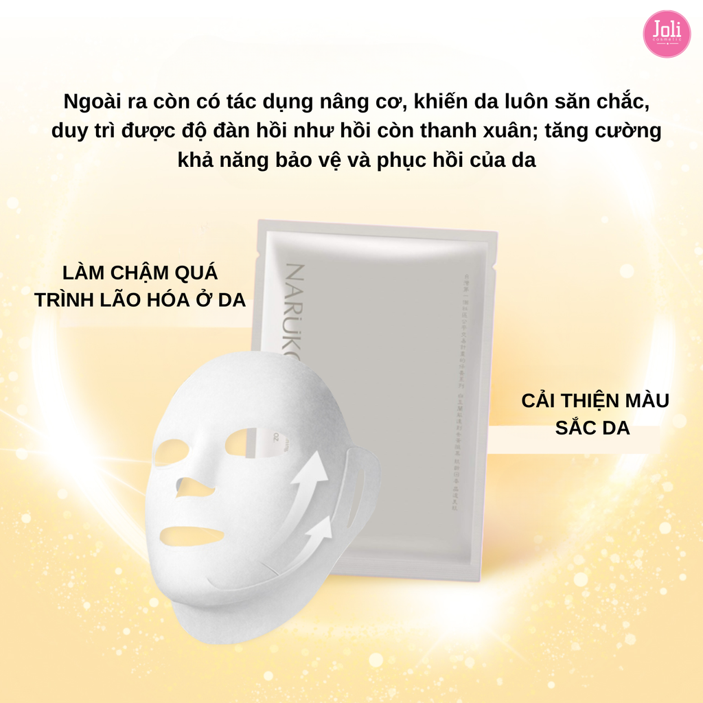 Mặt Nạ Dưỡng Sáng Săn Chắc Da Naruko Taiwan Magnolia Brightening and Firming Mask EX