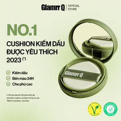 Phấn Nước Kiềm Dầu Glamrr Q Vegan Super Cover Cushion SPF50+/PA+++ 15g
