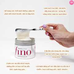 Kem Ủ Tóc Phục Hồi Hư Tổn Fino Shiseido 230g