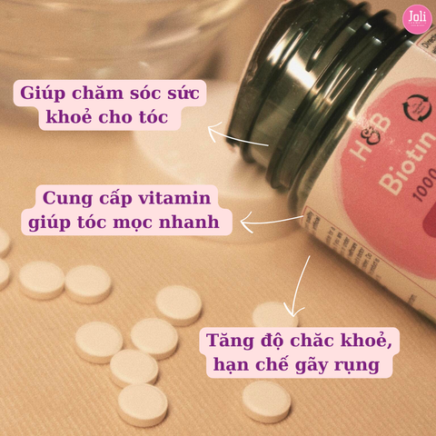 Viên Uống Chống Rụng Kích Thích Mọc Tóc Holland & Barrett Biotin 1000mg 120 viên